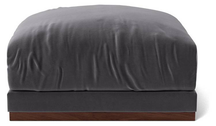 Argos deals velvet ottoman