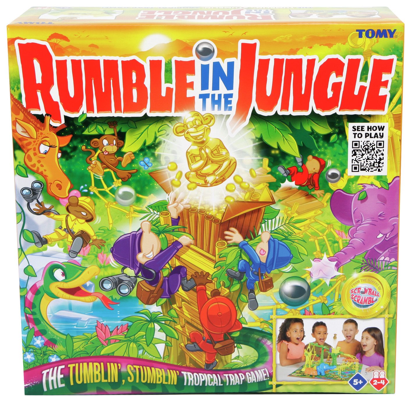 Tomy Rumble In The Jungle Board Game