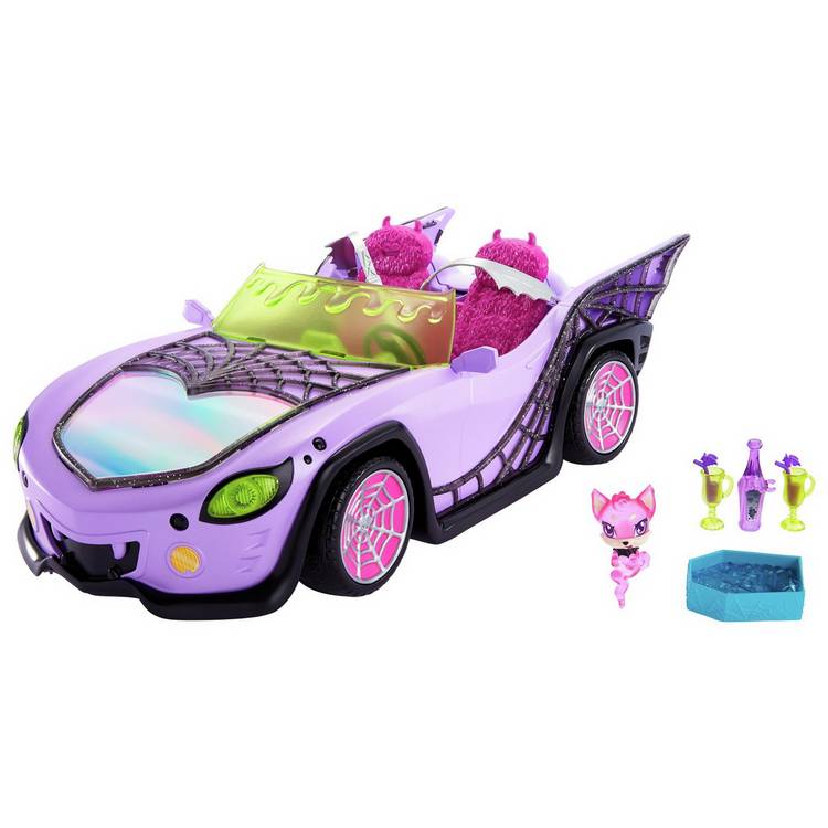 Monster High Ghoul Mobile Toy Car Playset 0