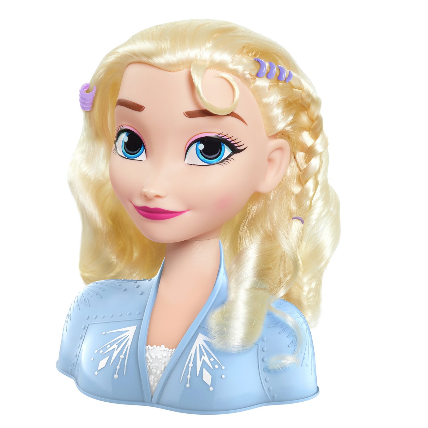 frozen makeup doll head