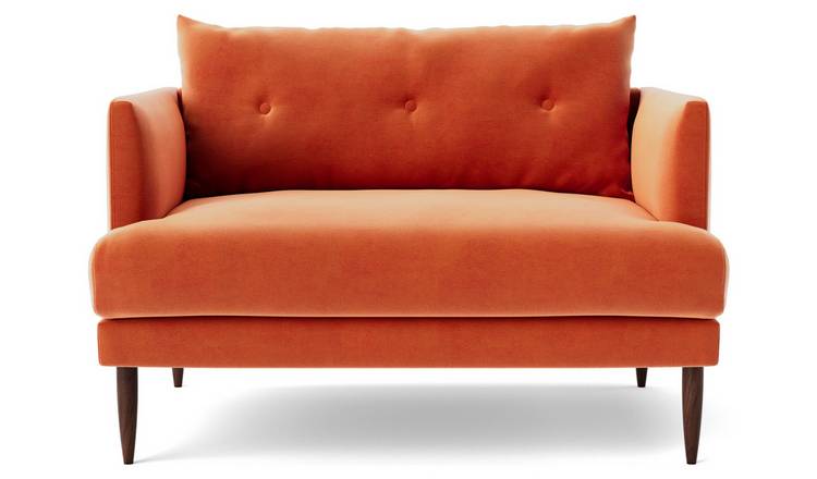 Burnt orange cuddle discount chair