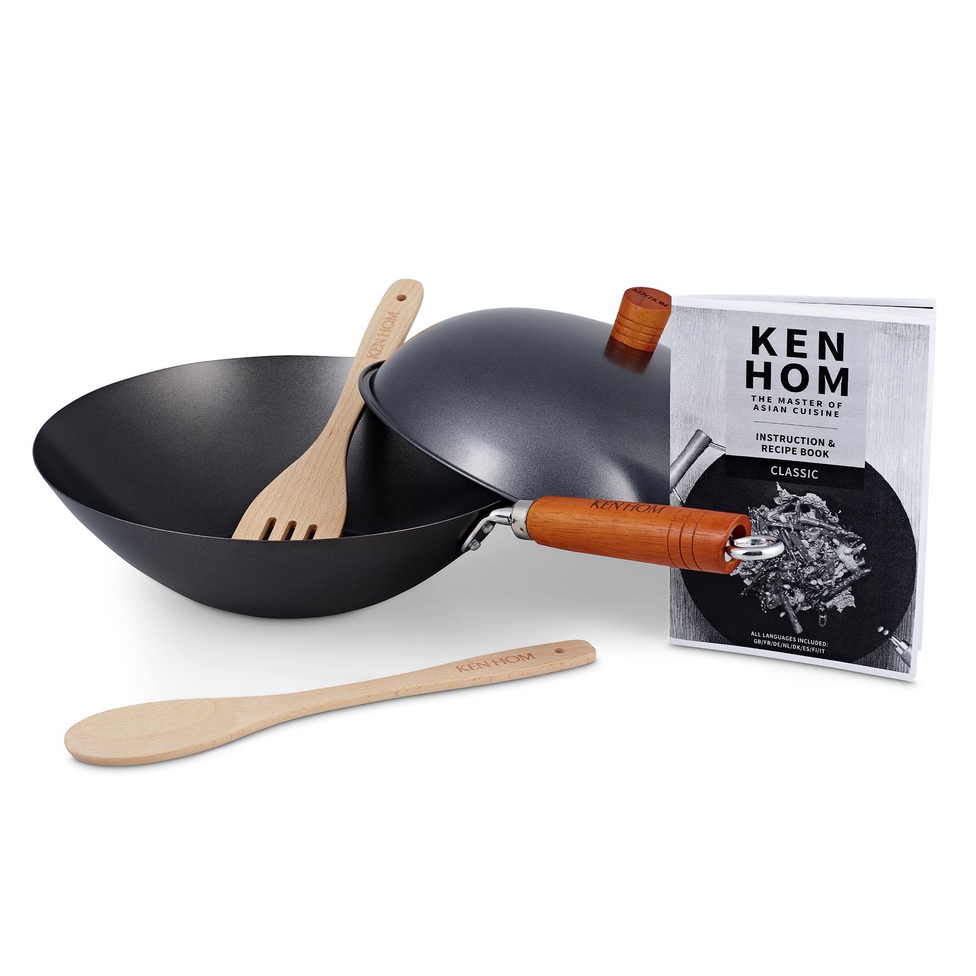 Ken Hom Classic 31cm Non Stick Carbon Steel Wok Set Review