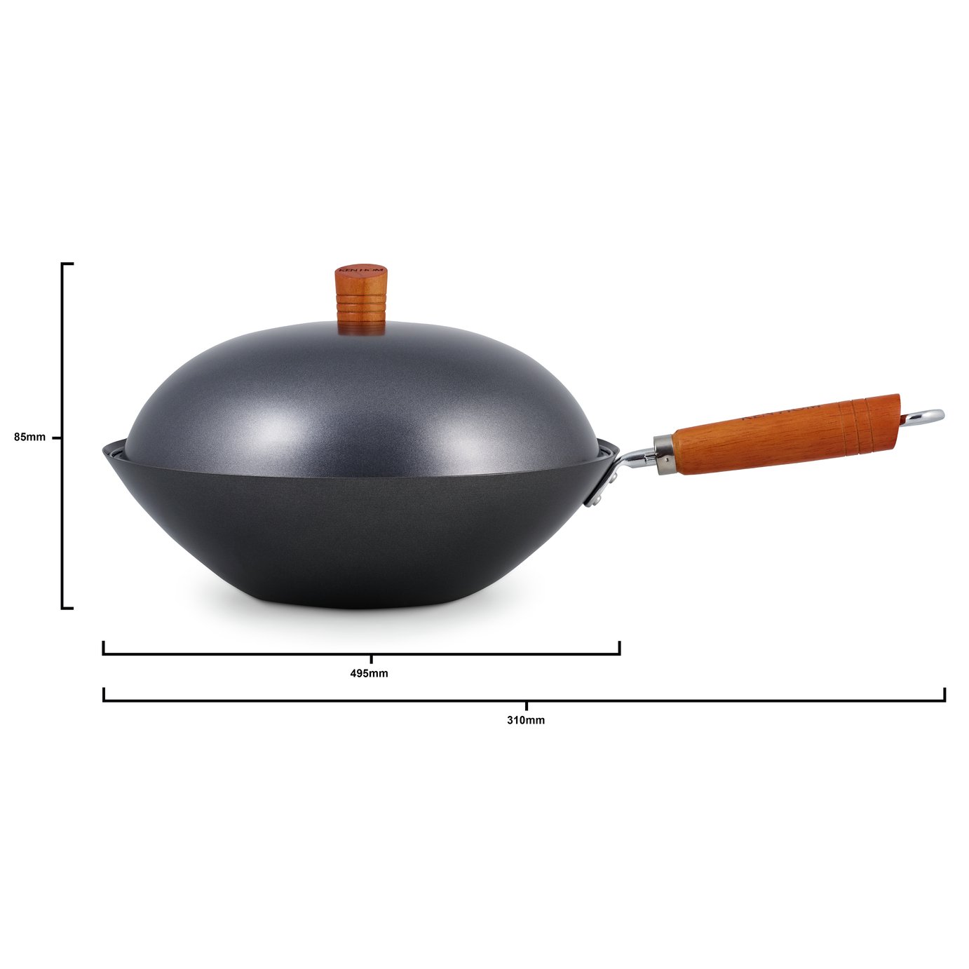 Ken Hom Classic 31cm Non Stick Carbon Steel Wok Set Review