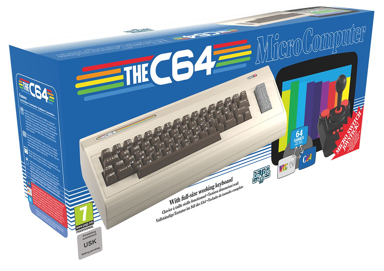 The C64 Retro Console with 64 Games Review