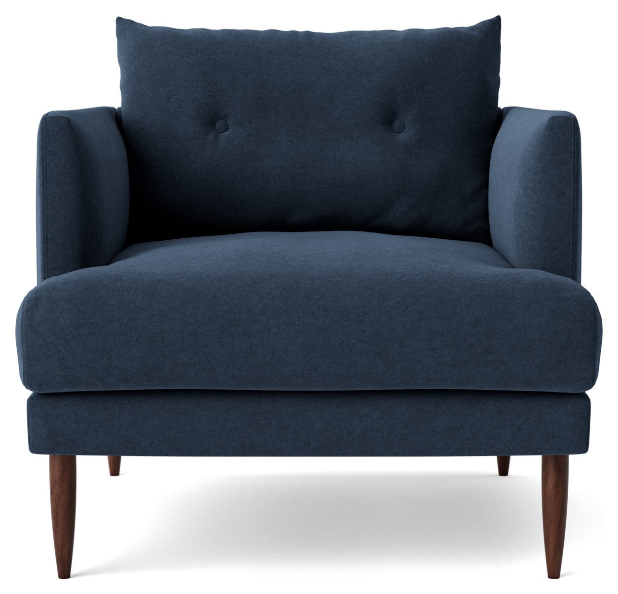 Swoon Kalmar Fabric Armchair - Indigo Blue