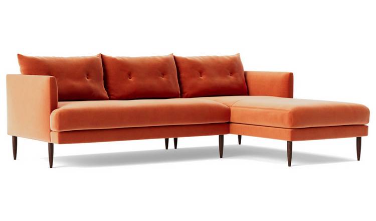 Argos orange deals sofa bed