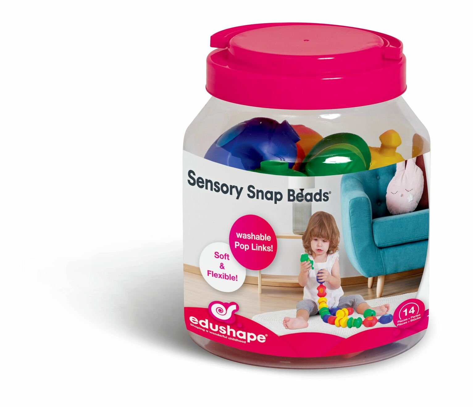 Edushape Sensory Snap Beads