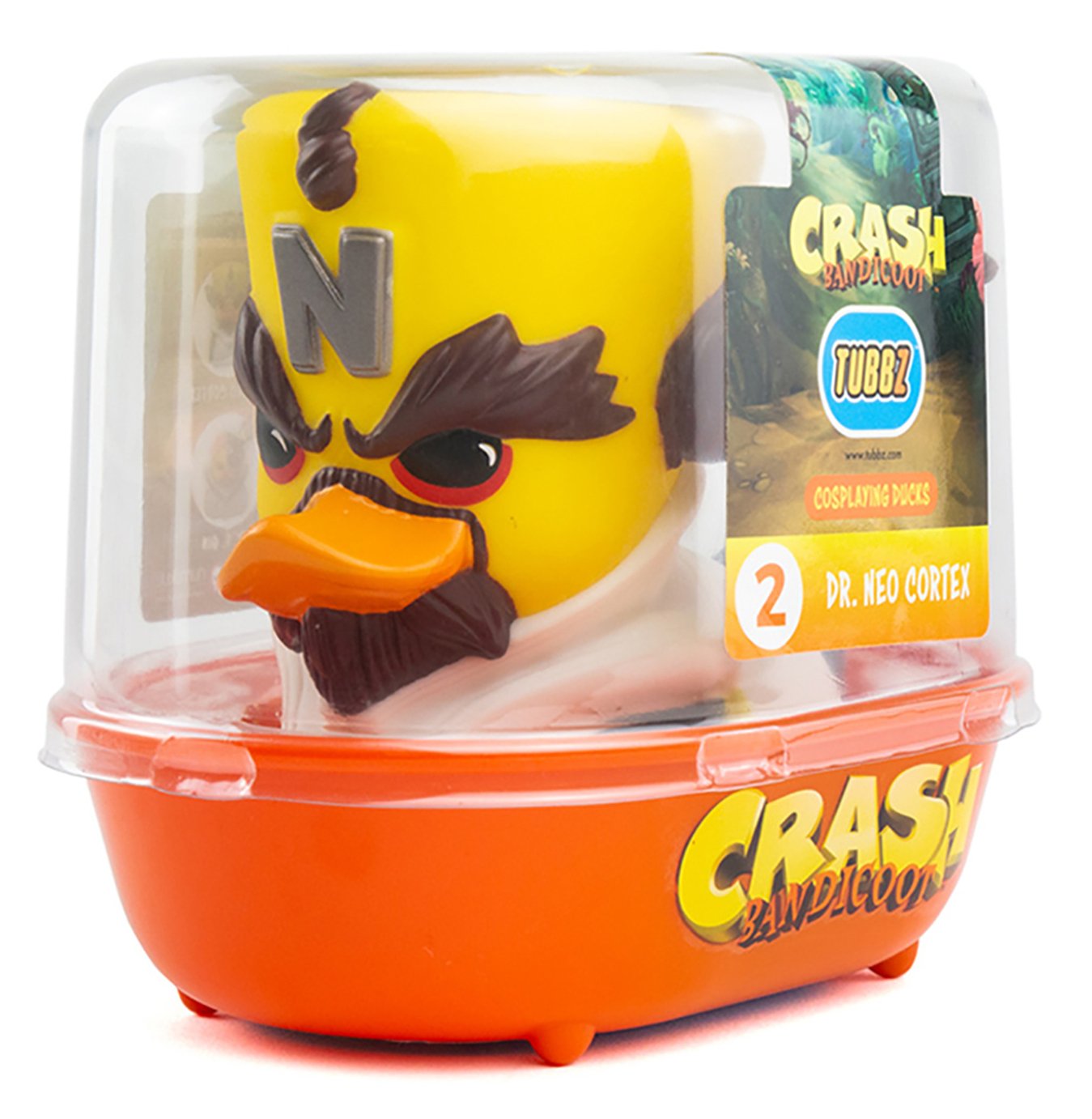 Tubbz Collectable Crash Bandicoot Rubber Duck - Dr Cortex