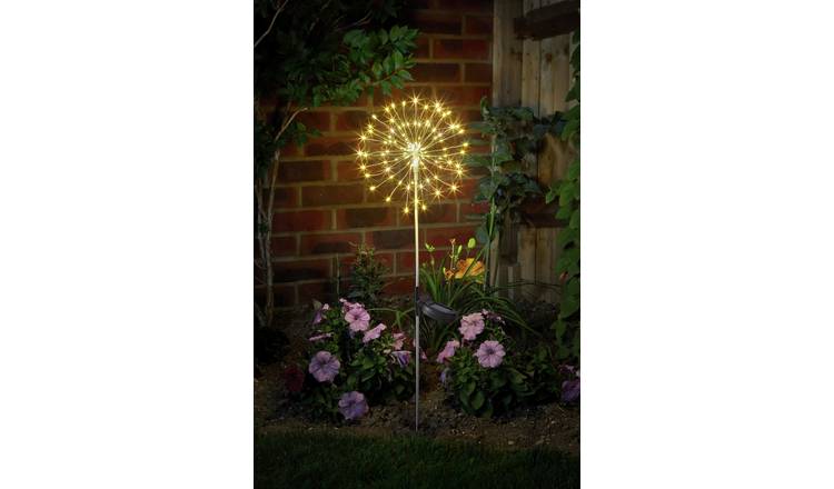 Smart solar starburst on sale stake light