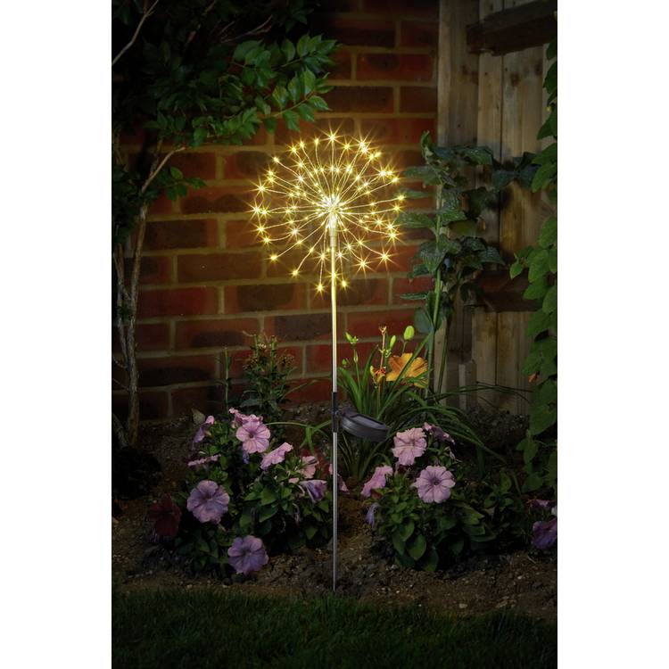 Argos Home Warm White Starburst Solar Stake Light 0