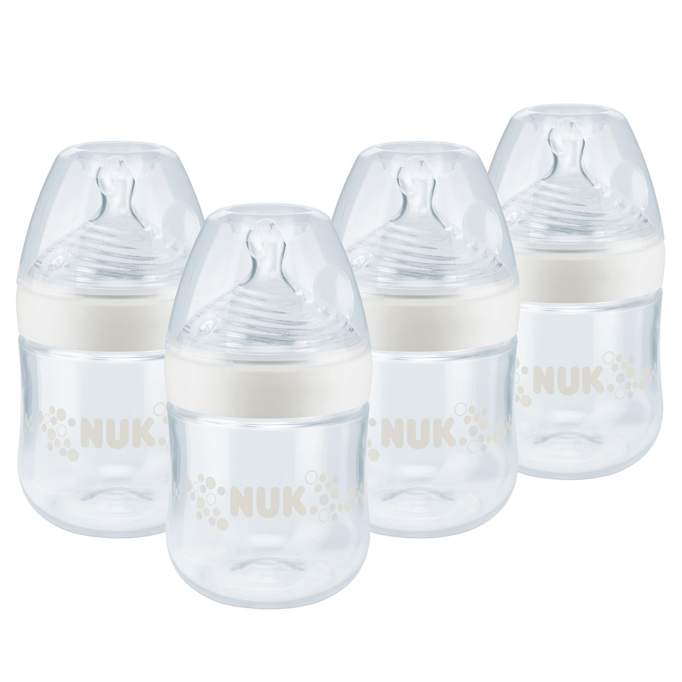 NUK Nature Sense 150ml Bottles - 4 Pack