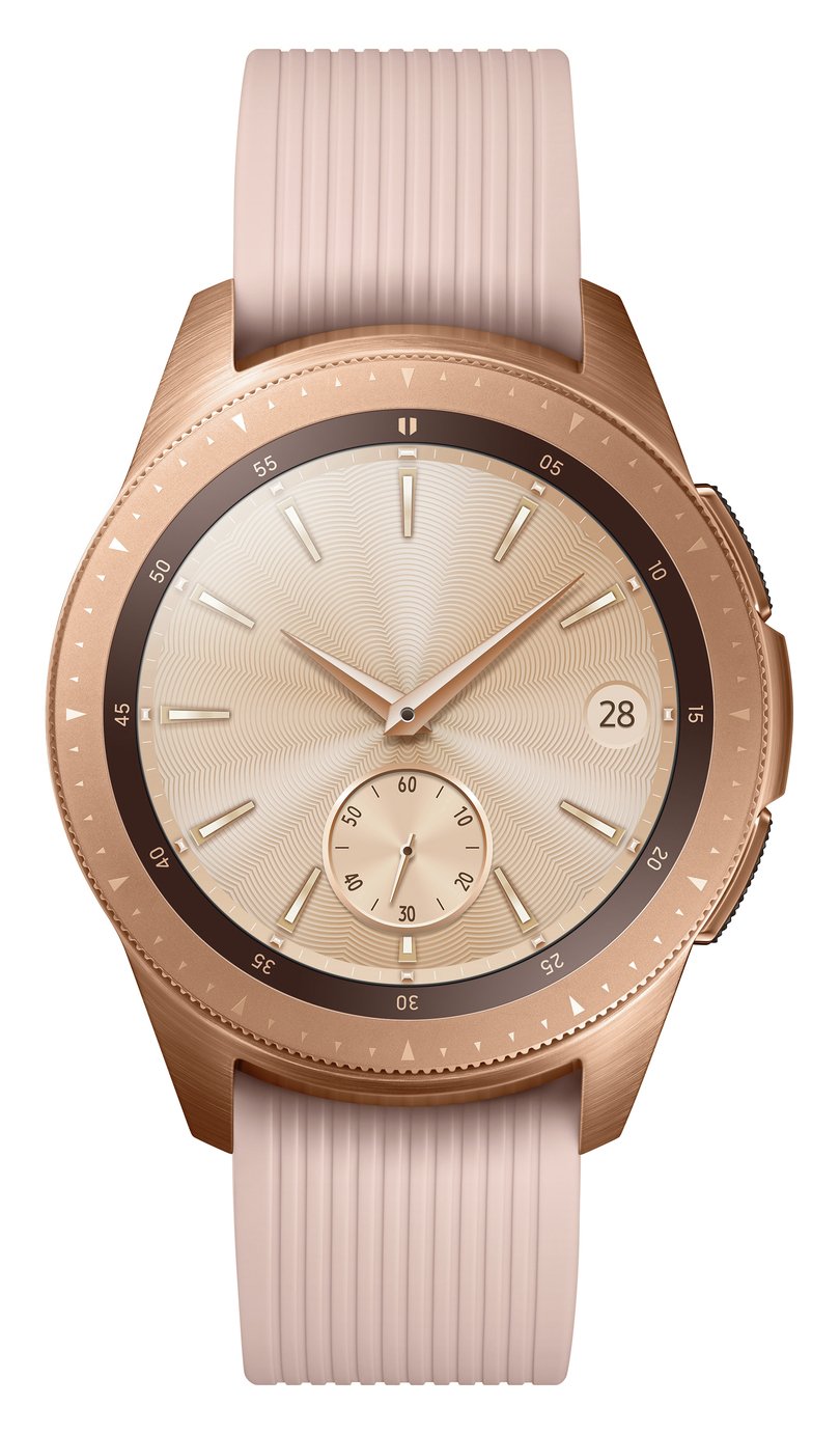 Samsung Galaxy Cellular 42mm Smart Watch - Rose Gold (1976054) | Argos