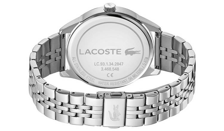 Lacoste stainless steel hot sale watch price