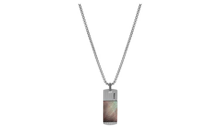 Argos stainless on sale steel necklace