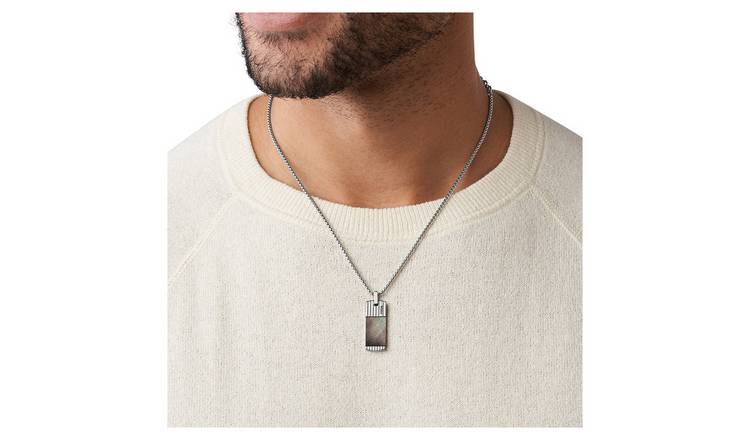 Argos mens clearance stainless steel necklace