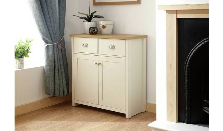 GFW Lancaster 2 Door 2 Drawer Sideboard - Cream
