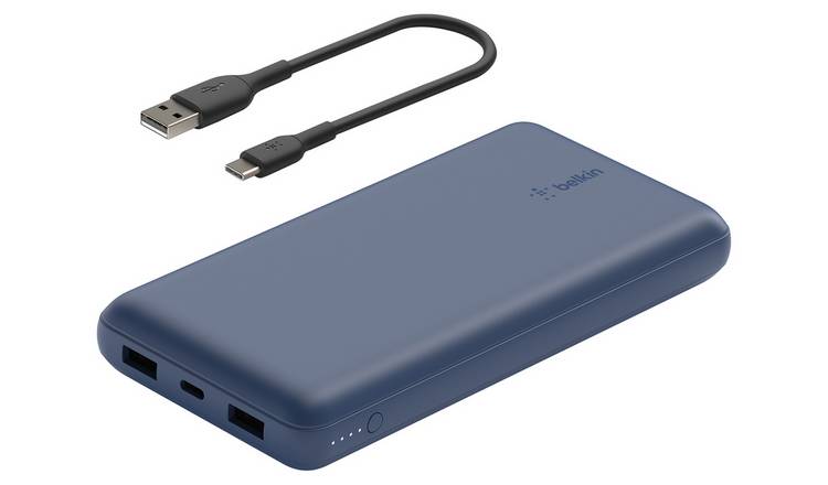 Buy Belkin 20000mAh Portable Power Bank - Blue