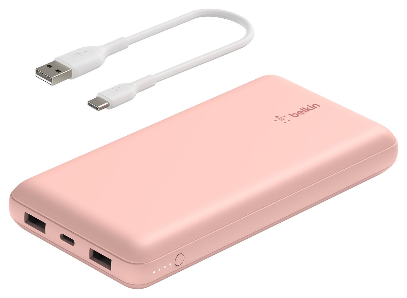 Belkin 20000mAh Portable Power Bank - Rose Gold