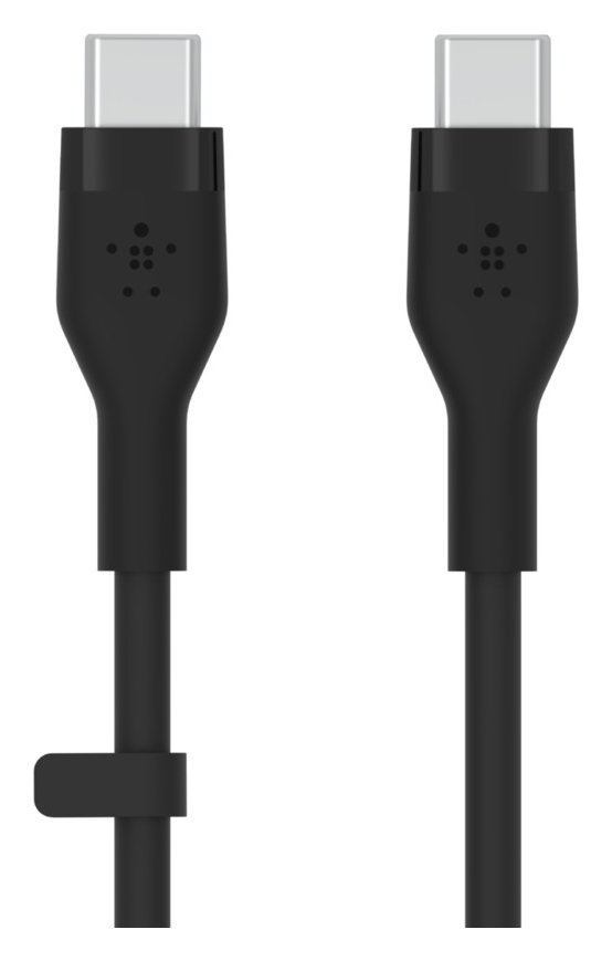 Belkin Silicone USB-C to USB-C 2m Charging Cable - Black