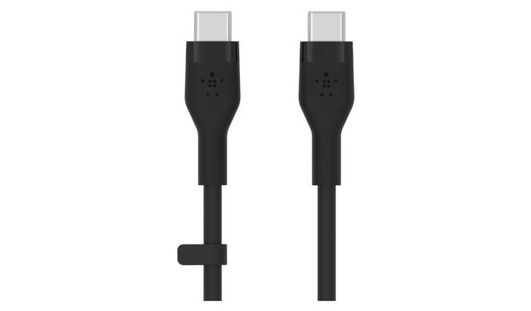 Belkin Silicone USB-C to USB-C 2m Charging Cable - Black
