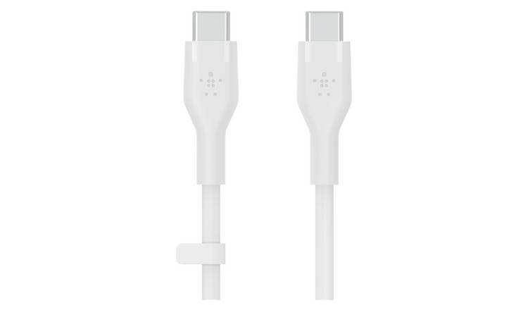 Buy Belkin Silicone USBC to USBC 2m Charging Cable White Computer
