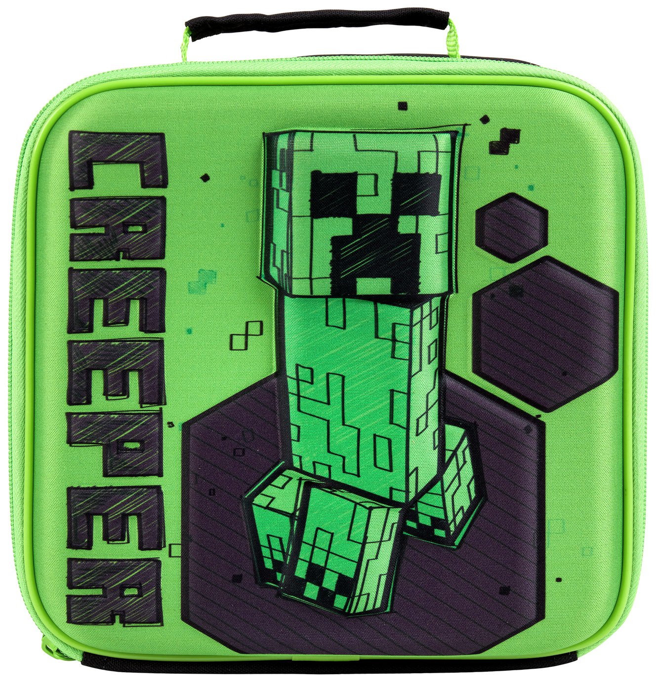 Zak Minecraft Creeper Lunch Bag