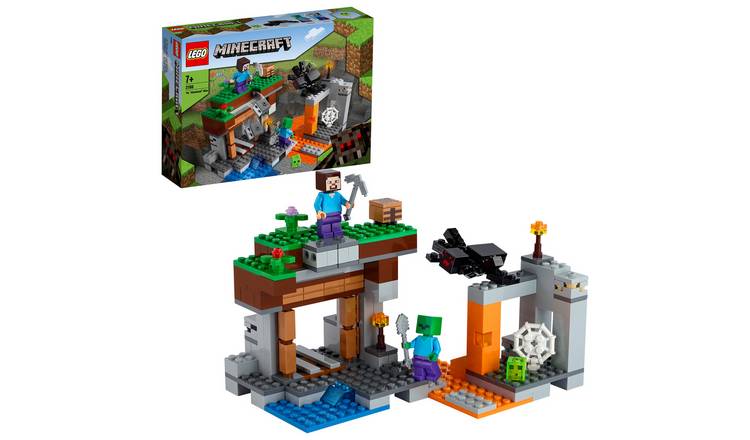 Buy LEGO Minecraft The Abandoned Mine Set with Figures 21166