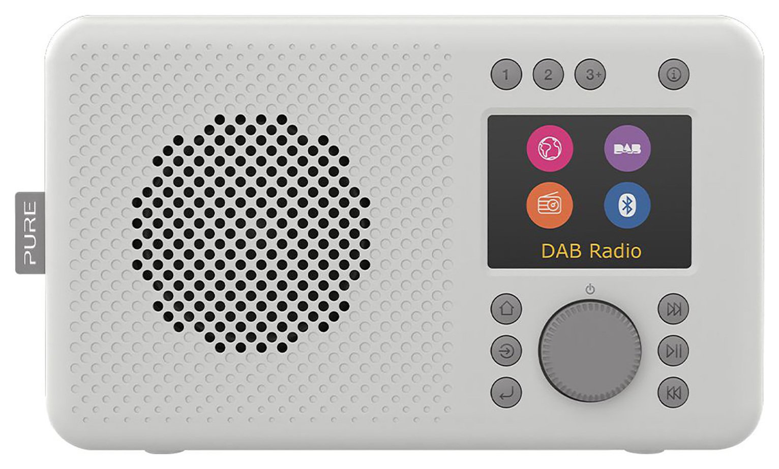 Pure Elan Connect DAB /FM Radio with Bluetooth - Stone