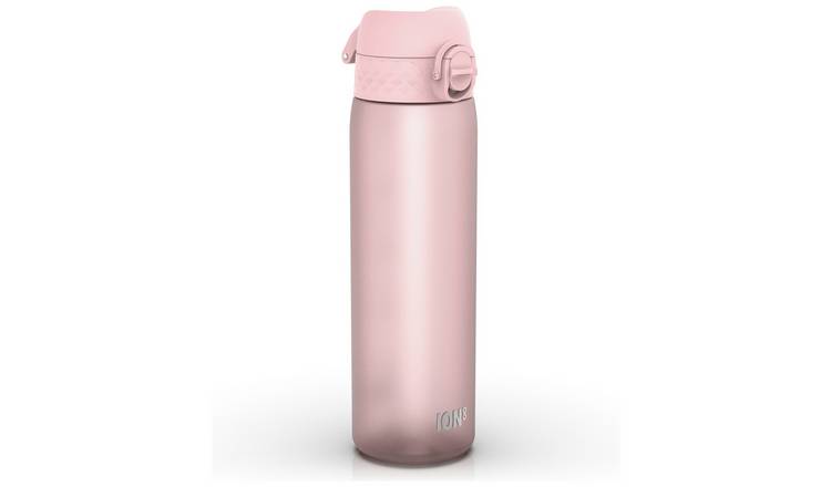 Ion8 Leak Proof Kids' Water Bottle, BPA Free (Light Pink)