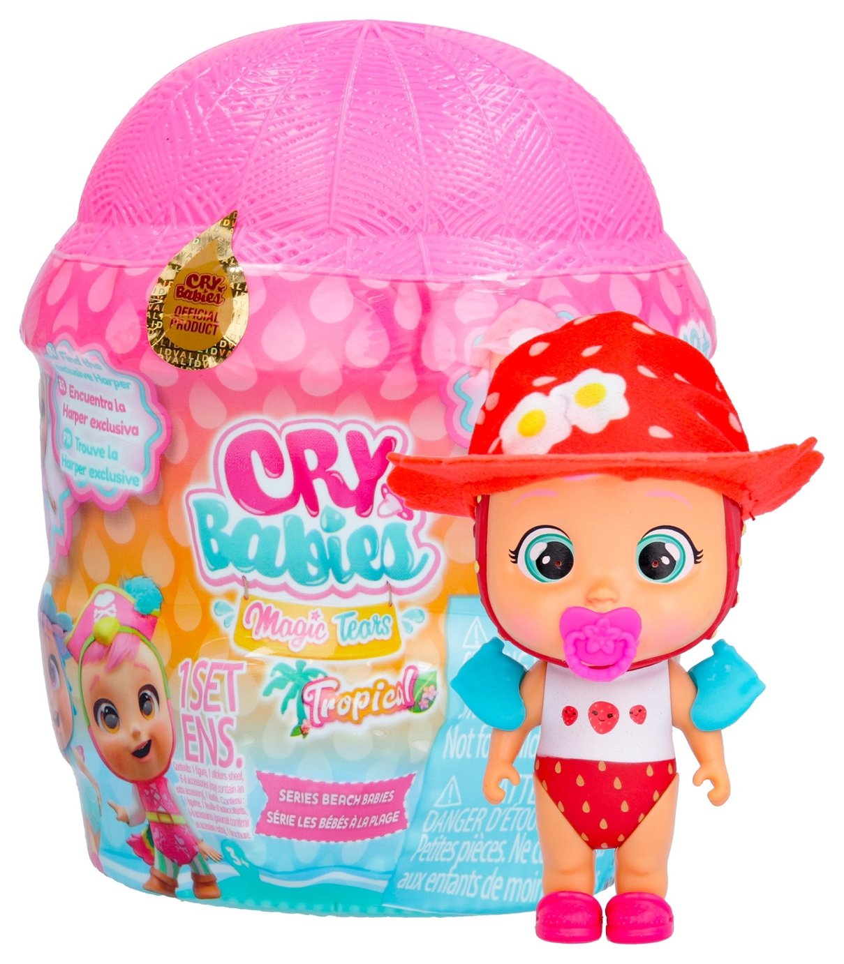 Cry Babies Magic Tears Beach Babies Doll Assortment Review - Toy Reviews