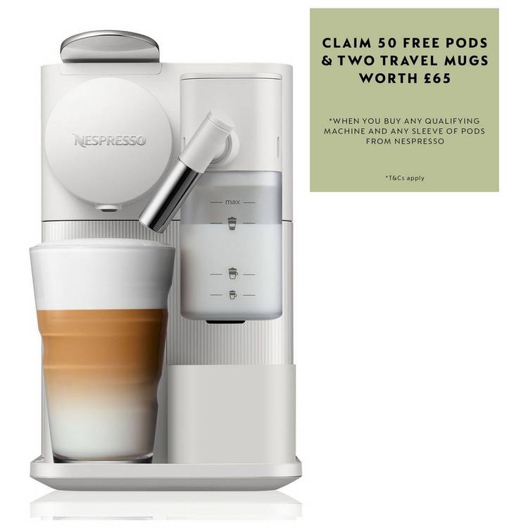 Nespresso Lattissima One by De'longhi Pod Machine EN510.W 0