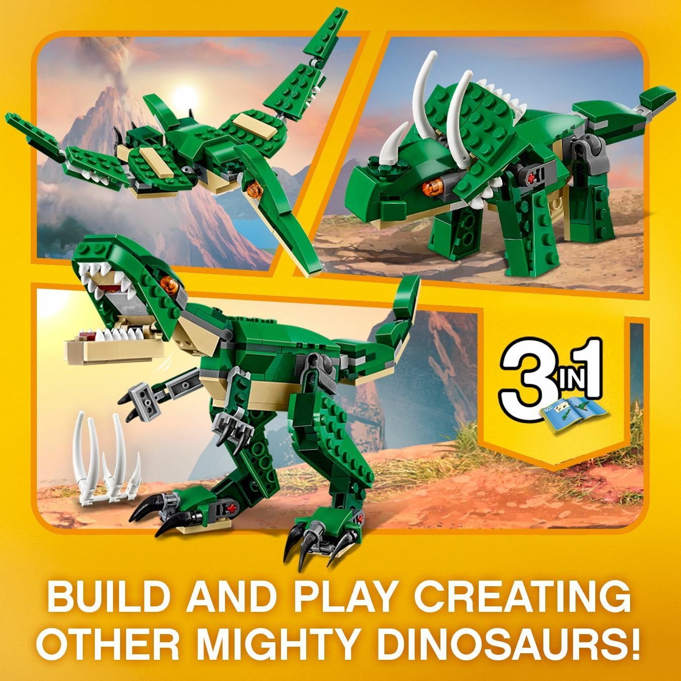 LEGO Creator Mighty Dinosaurs Review