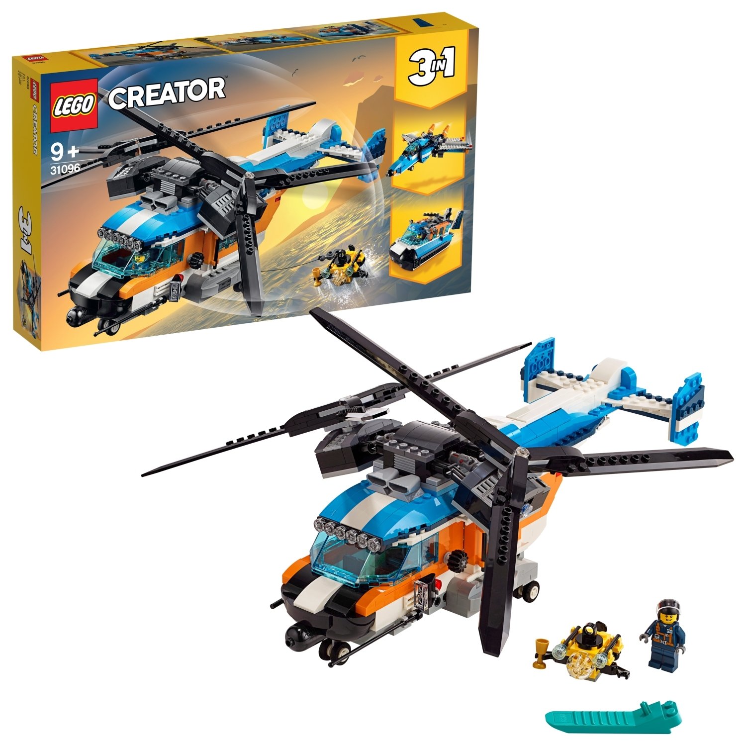 LEGO Creator Twin Rotor Helicopter - 31096