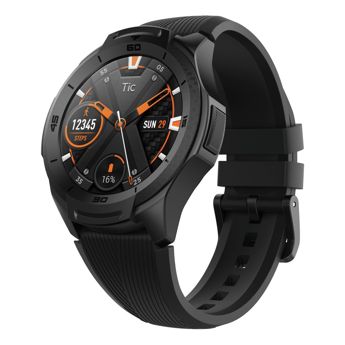 TicWatch S2 Smart Watch - Black