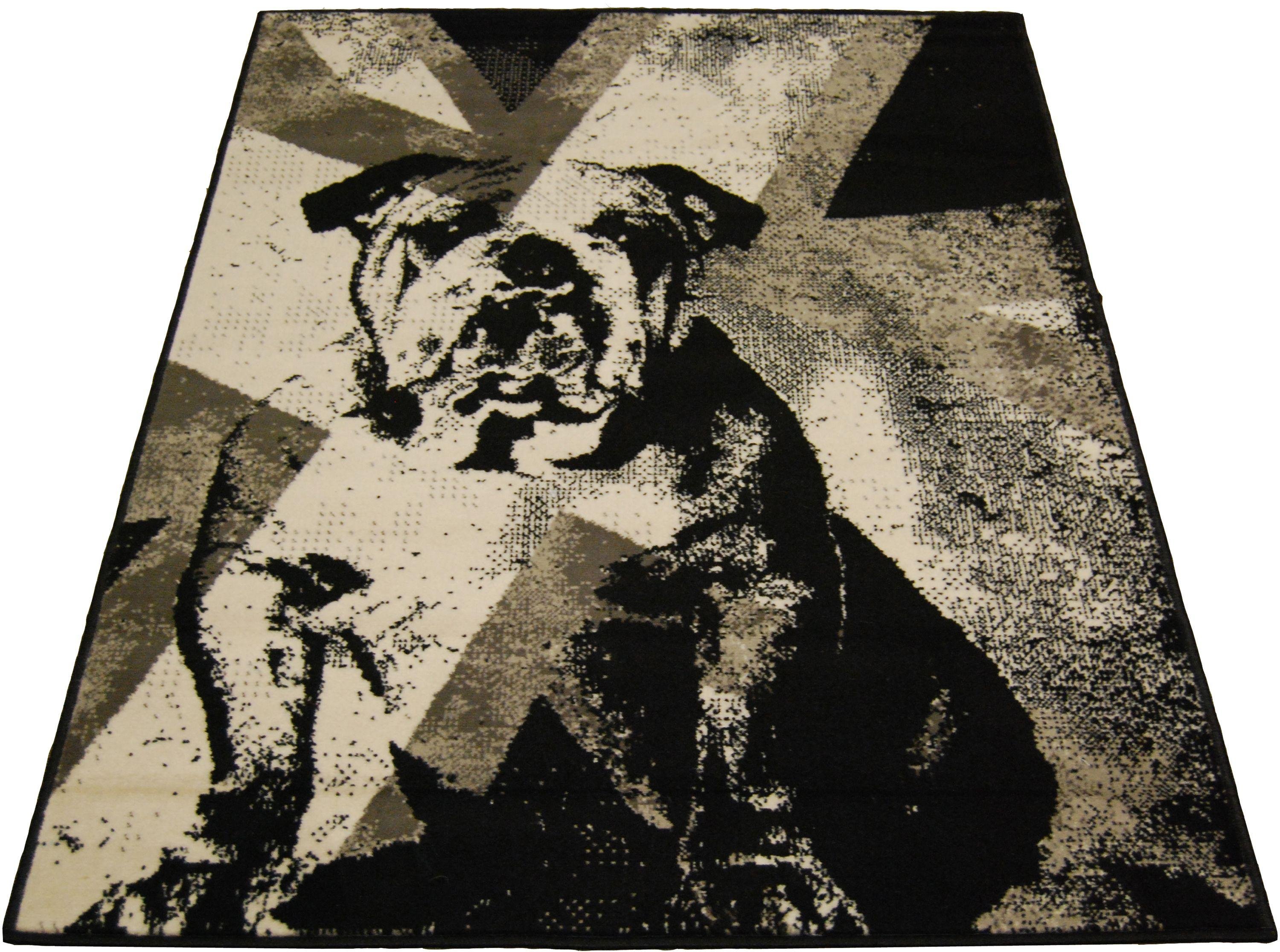 British Bulldog Rug - 160x230cm