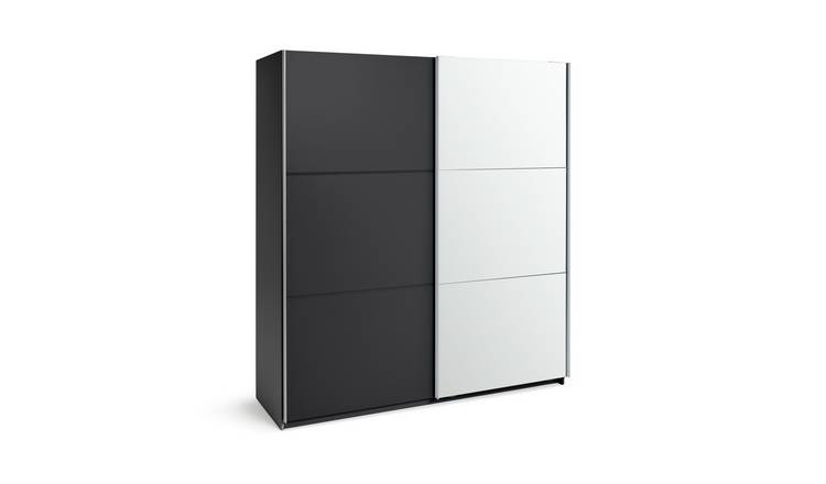 Argos sliding mirror deals wardrobe