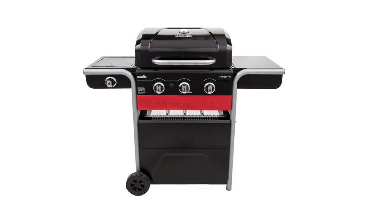 Char-Broil 3 Burner Gas and Charcoal BBQ 