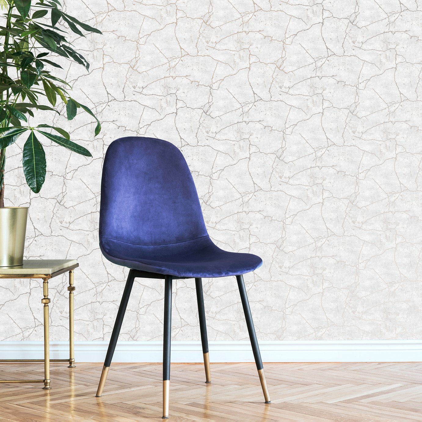 Superfresco Easy Kintsugi Rose Gold Wallpaper