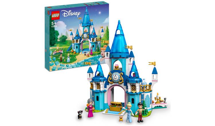 Buy LEGO Disney Cinderella & Prince Charming's Castle Set 43206 | LEGO ...