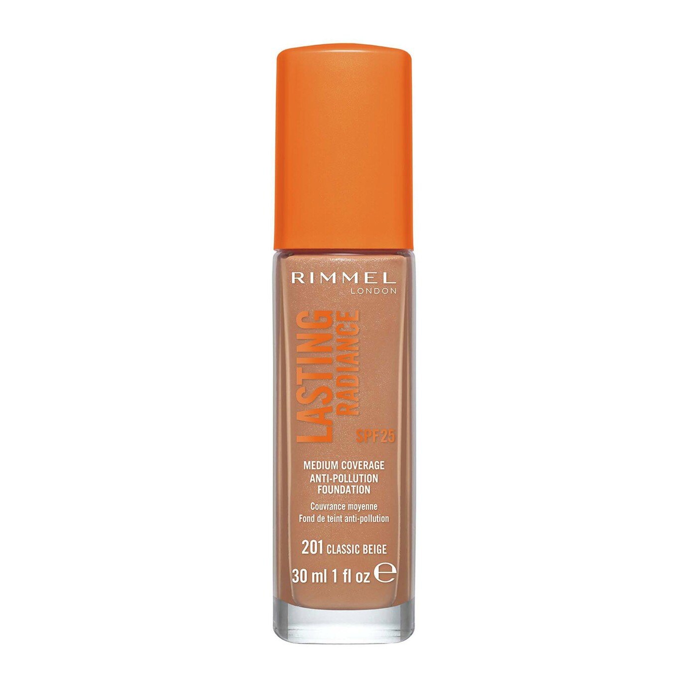 Rimmel Lasting Radiance  Liquid Foundation SPF25