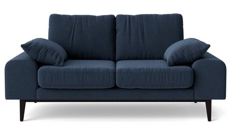 Buy Swoon Tulum Fabric 2 Seater Sofa - Indigo Blue | Sofas | Argos