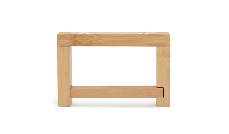 Wooden toilet roll holder on sale argos