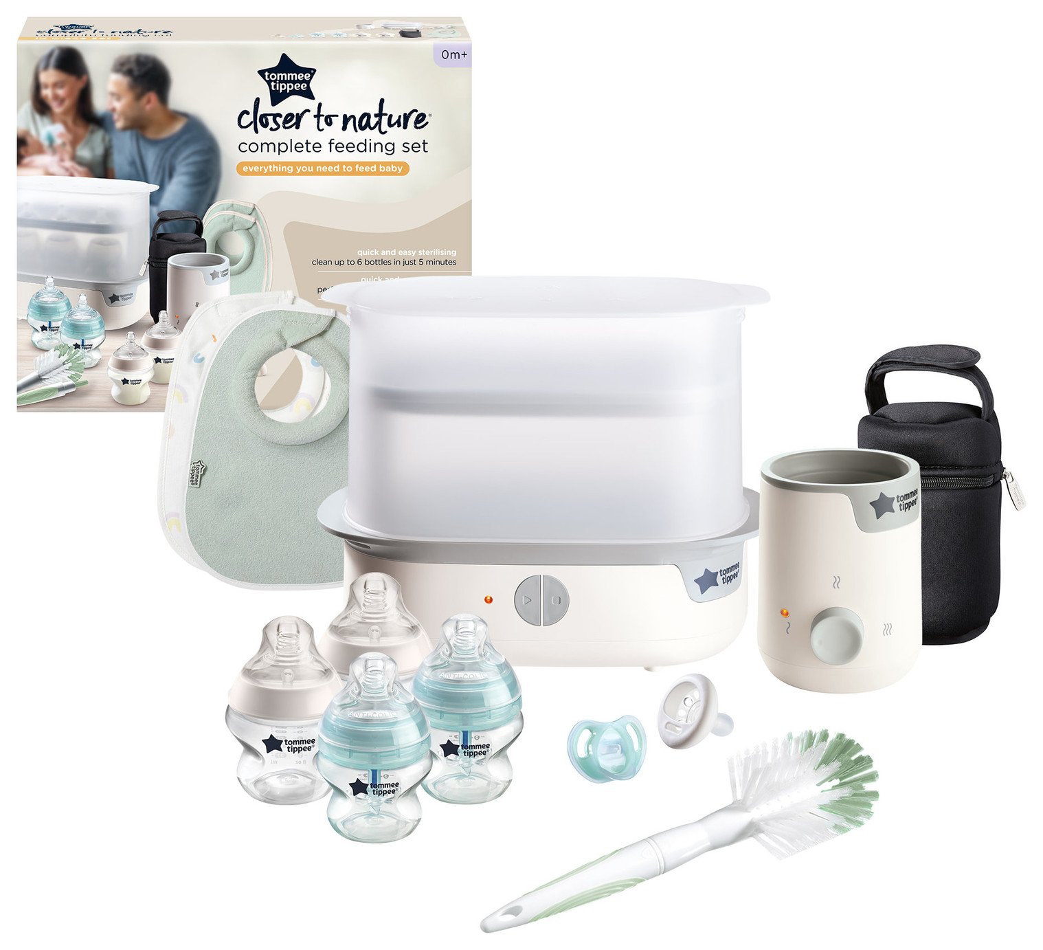 Tommee Tippee New Complete Feeding Kit White