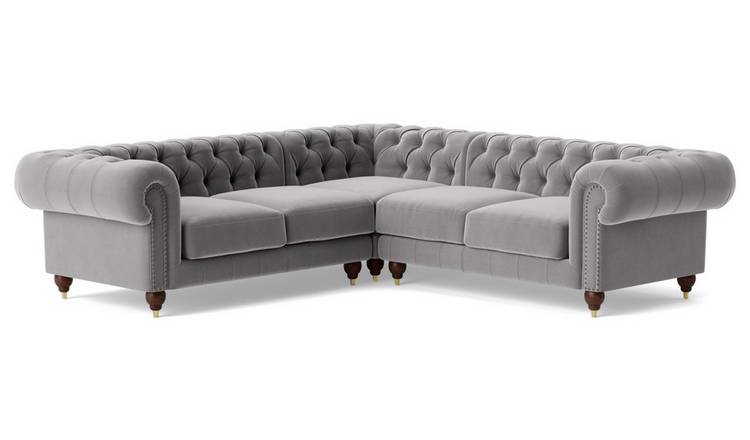 Argos corner on sale sofa grey