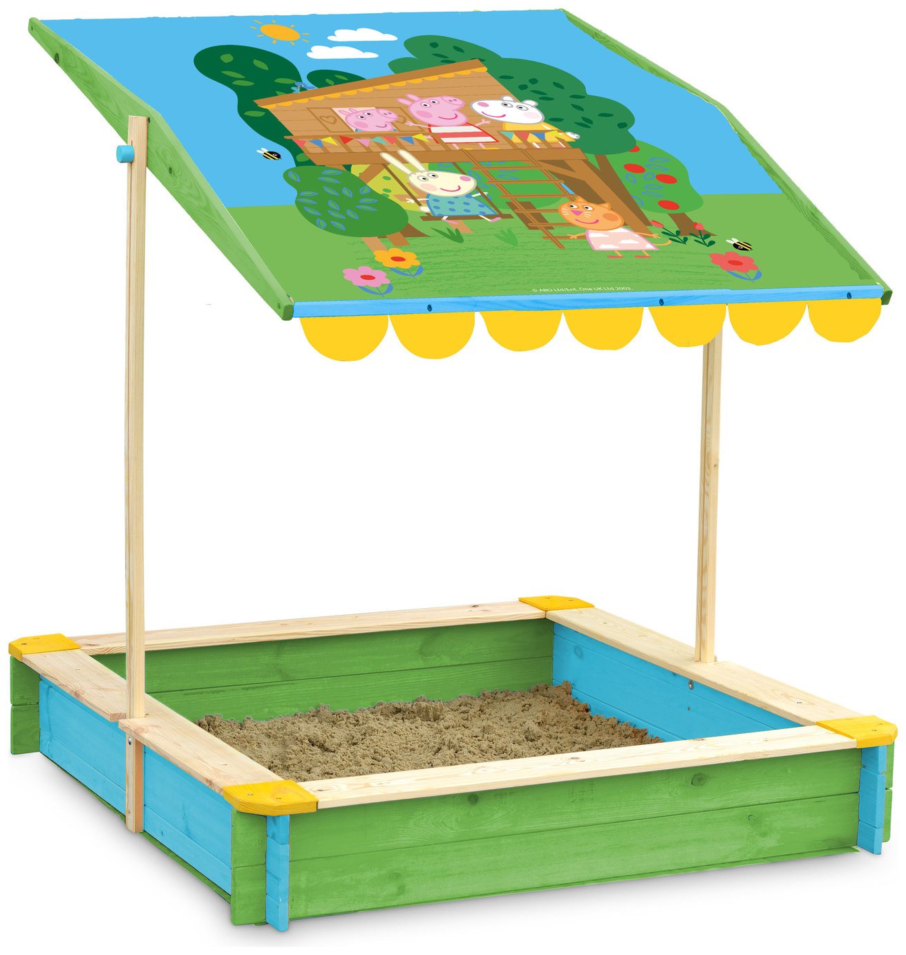 Peppa Pig Sandpit with Roof review
