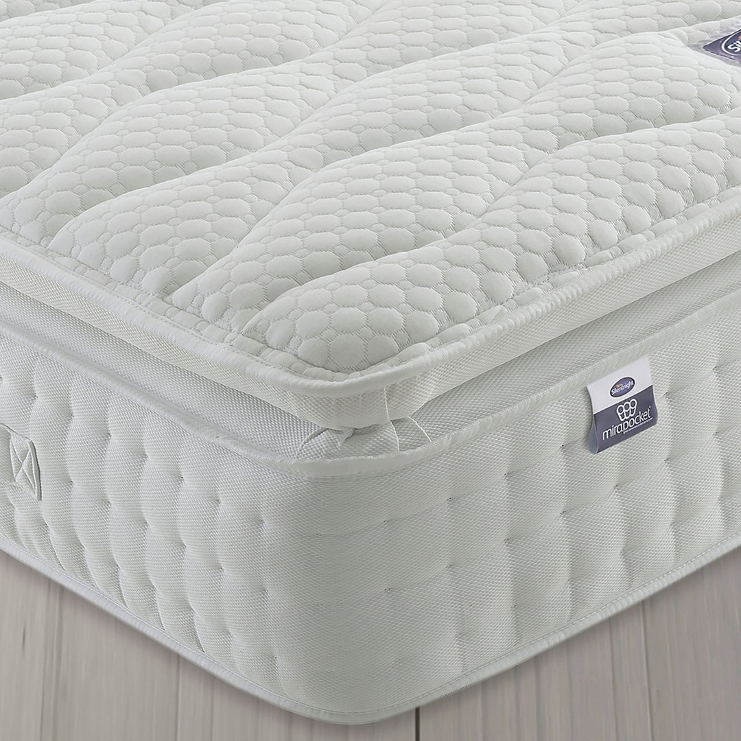 Silentnight 2000 Latex Pillowtop Mattress - Kingsize