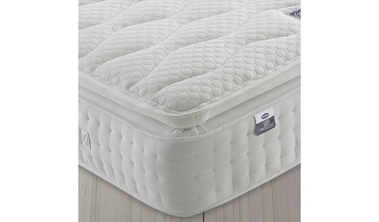 Silentnight 2000 Latex Pillowtop Superking Mattress
