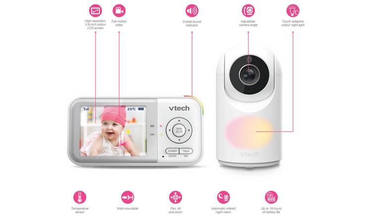 Argos baby monitor with 2024 camera