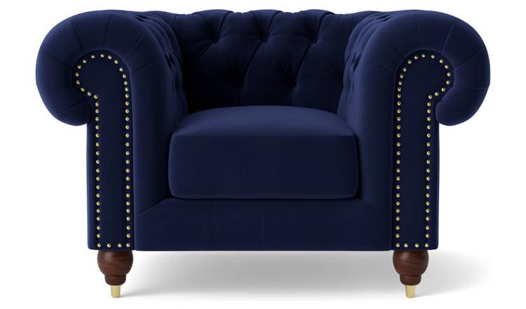 Argos on sale navy chair