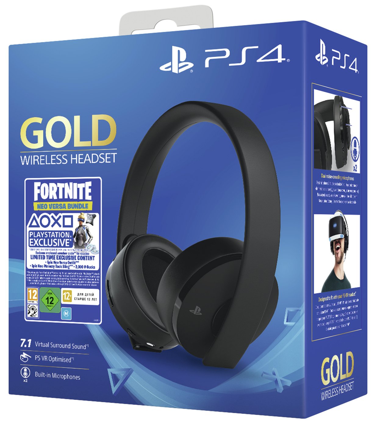 argos ps4 headset with mic